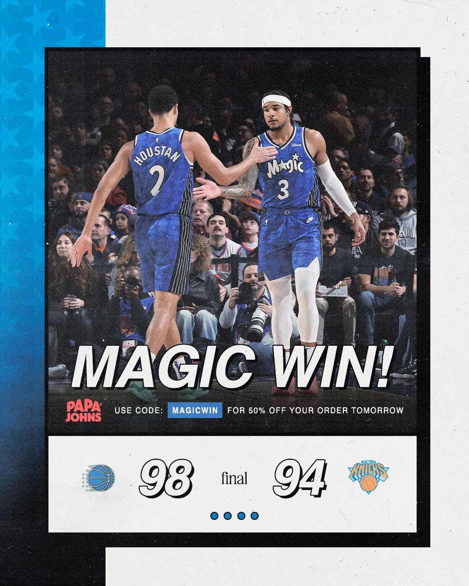 Live stream: Magic 98, Knicks 94