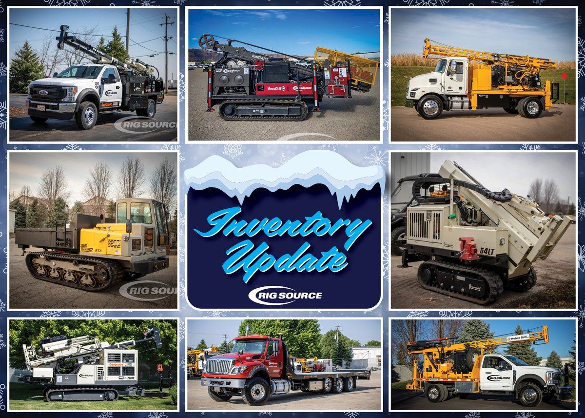 RigSourceInc's tweet photo. Happy Monday! Time for a quick inventory update from #RigSource. Check the updated list: https://t.co/wDcCHGWHGP With the largest rental fleet & 5 locations to serve you, you're likely to find what you need where you need it! Subscribe to our email list: https://t.co/zTLzkq4yFu https://t.co/p9lngZKOCZ