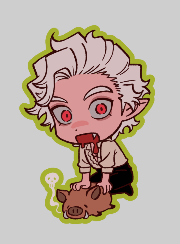 newwwww astarion stickers soon!!! 🙇🏻‍♀️