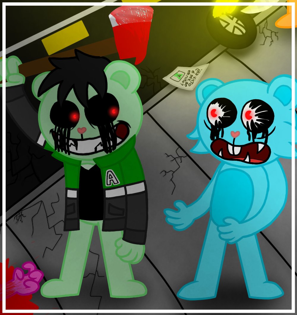 Alejo_HTF_'s tweet photo. 🎨Dibujo de mi oc eliminando a un pecador y de paso infectando a un random xd 😈 🪓
#htfamnesia #HTF https://t.co/16xeiEqYJ1