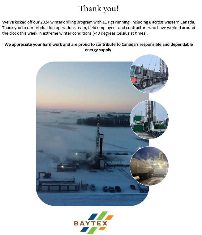 Baytex Energy tweet media