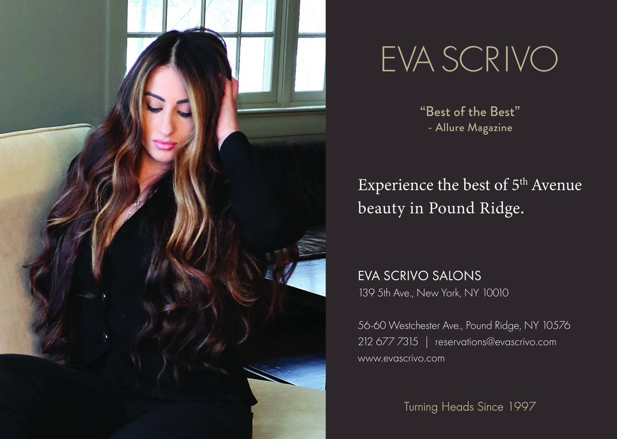 EvaScrivo's tweet image. Cozy winter but make it luxurious ✨

evascrivo.com

#evascrivo #evascrivosalons #bedfordnewcanaanmagazine #poundridge #westchester #haircuts #haircolor #makeup #luxurylifestyle