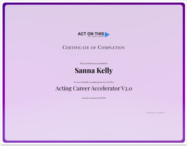 SannaKelly's tweet photo. An inspiring and informative start to 2024 - huge thanks to everyone involved! @ActOnThisTV https://t.co/1A25lnWyZ5