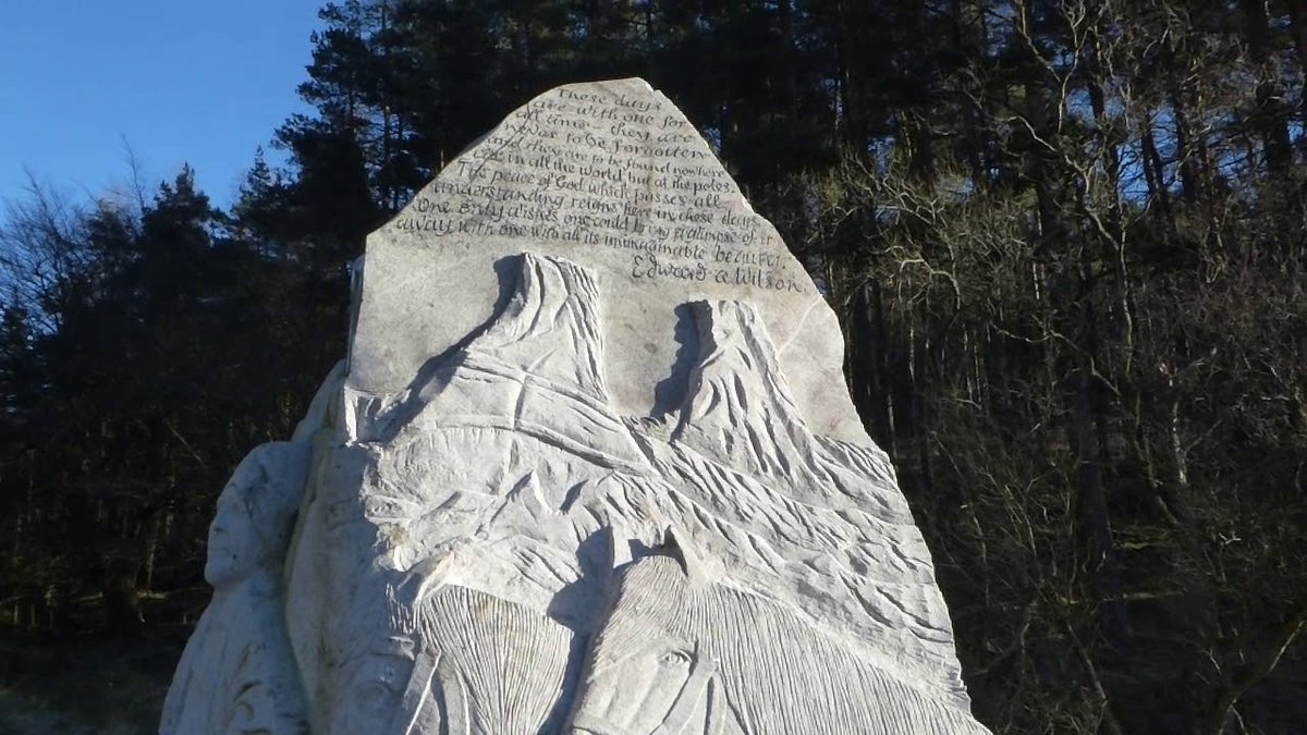 tourscotland's tweet photo. As requested tonight Tour #Scotland travel video Blog of #Scott #Wilson memorial on ancestry, genealogy, #Scottish family history visit and trip to #Glen #Prosen, #Angus Edward Wilson was chief scientist with Captain Robert Falcon Scott of the #Antarctic https://t.co/EIRtVP9gMD https://t.co/OPtTizM4im