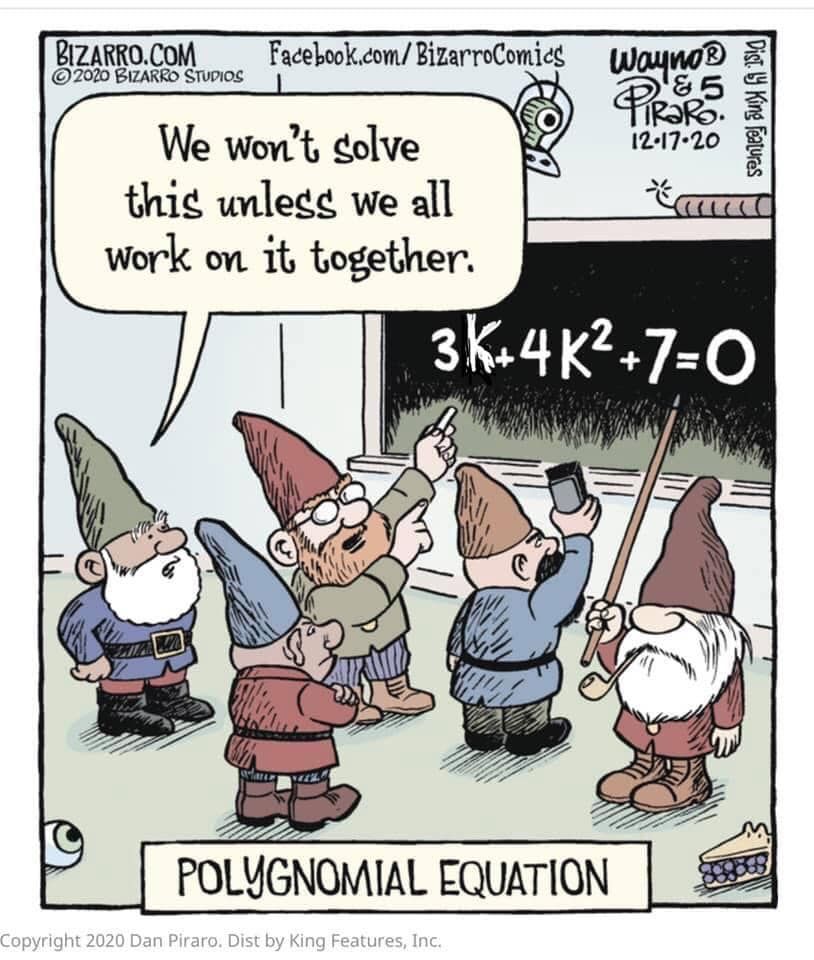 SkepticsGuide's tweet photo. They'll get to the root of the problem. #MathJokeMonday https://t.co/ESpJLW5bhH