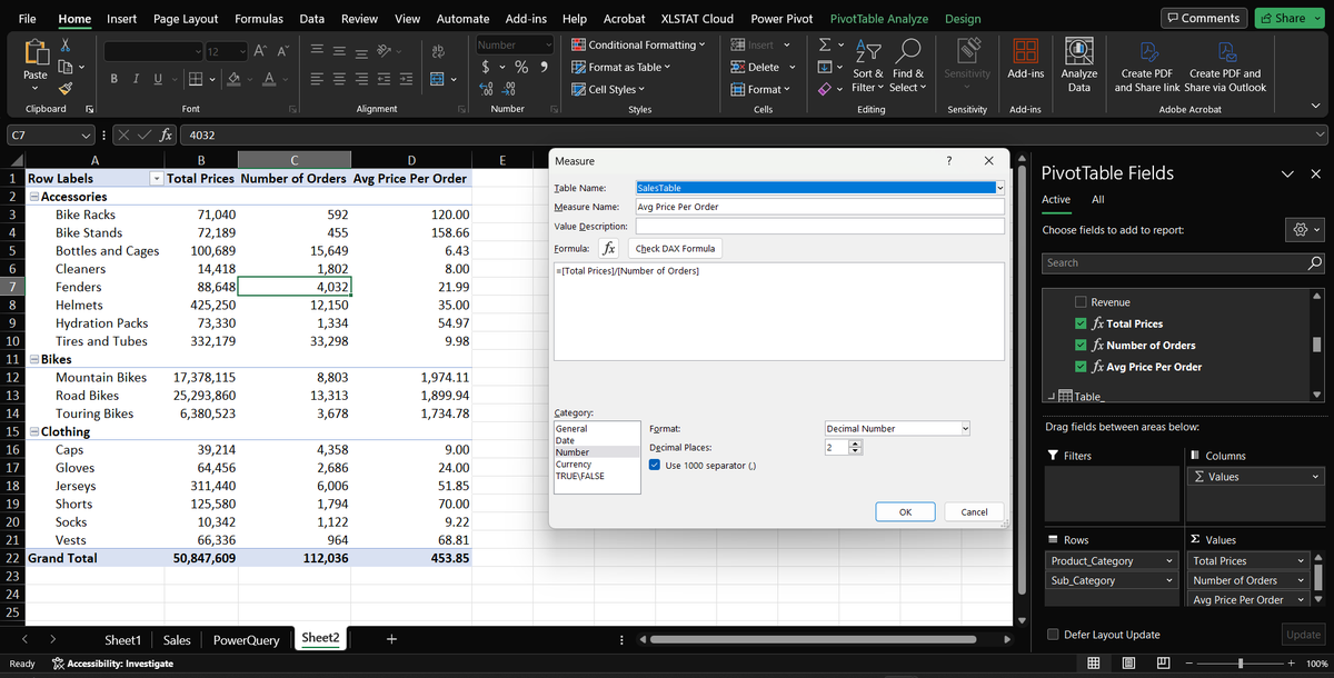 TDolly9's tweet photo. Day9🔔
I learned about DAX (Data Analysis Expression) in Excel. It is a formula language similar to Excel formulas. I did an elementary example to illustrate this concept.
#Cdv20daysofdatachallenge
@Codevixens https://t.co/9TnxoO9urq