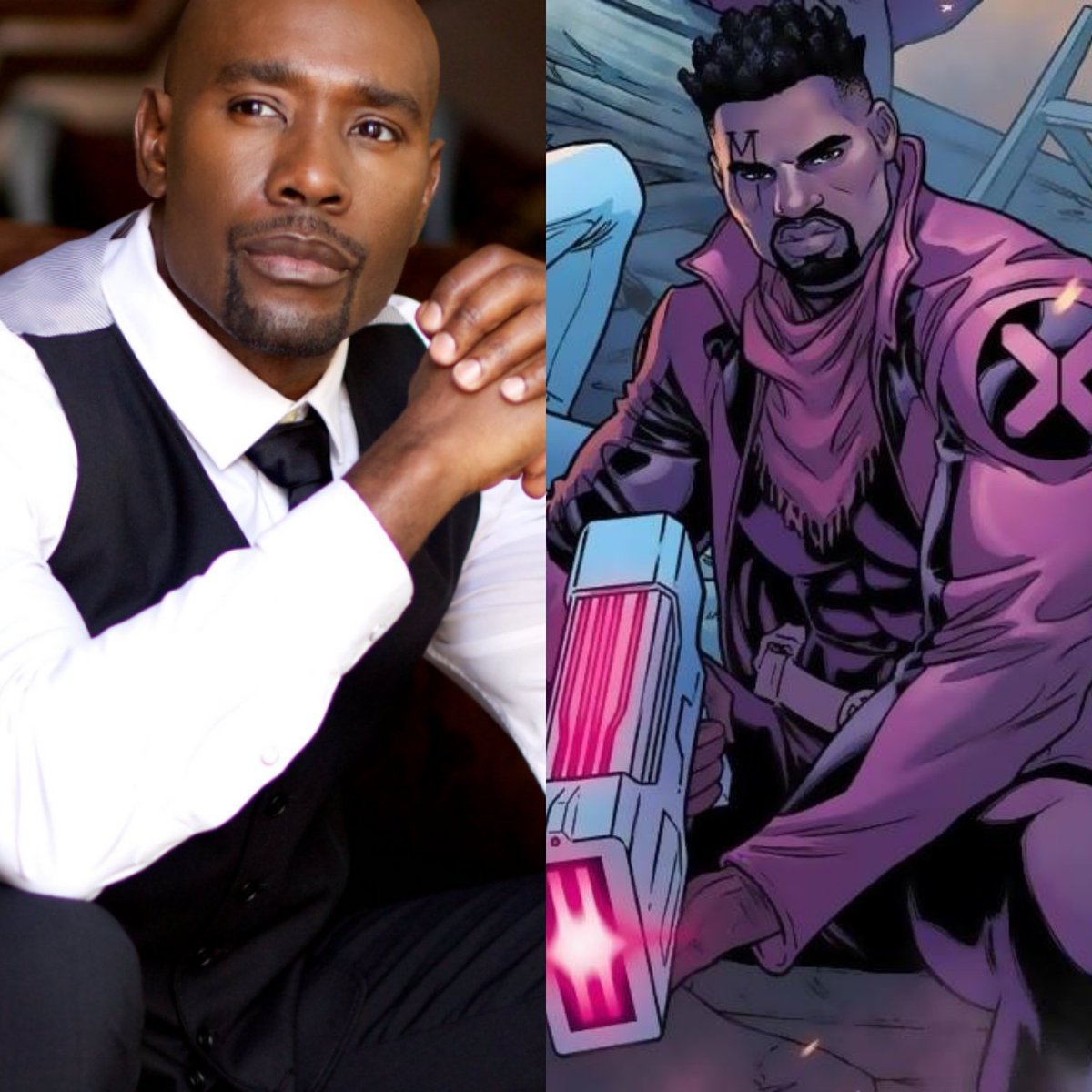 ThisIsKJordan's tweet image. So one of my favorite Magazines I read growing up was #WizardMagazine. And prior to the X-Men movie, they did fan casting. And one of the fan casts was @MorrisChestnut as Bishop. Now I believe this should be an option...