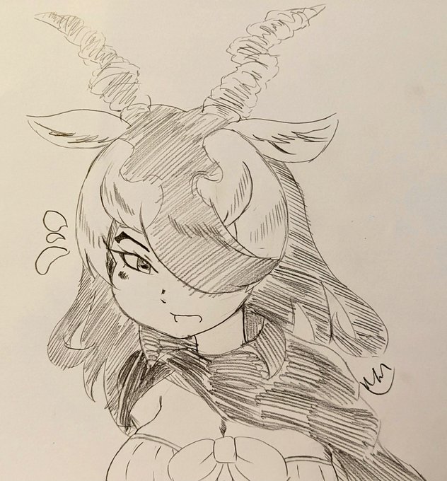 ブラックバックちゃん✨
#けものフレンズ3 
#けもフレ 