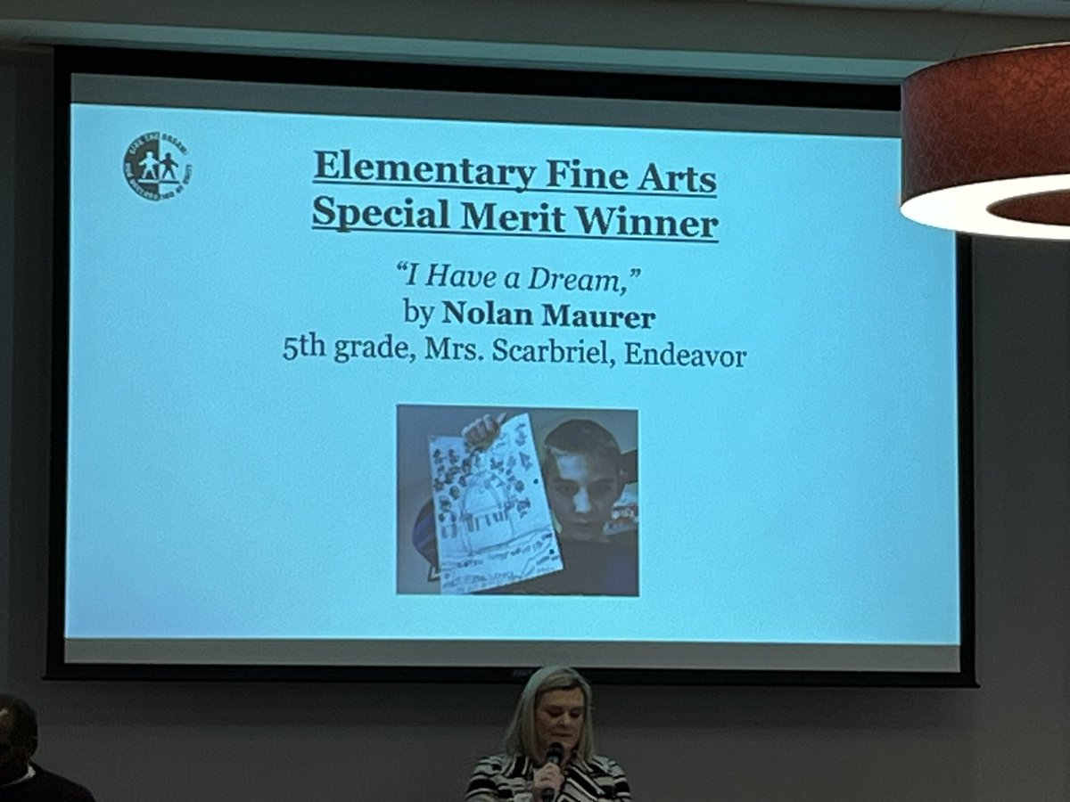 LakotaEndeavor's tweet photo. So proud of our amazing Rockets during the MLk celebration where they were picked out of 400 students for their work in Honor of Martin Luther King Jr. Thabk yoy also to @AudreyScarbriel and @Aliciamcglothin for coming to cheer! @LakotaDistrict #rocketproud https://t.co/vJJAop0vK8