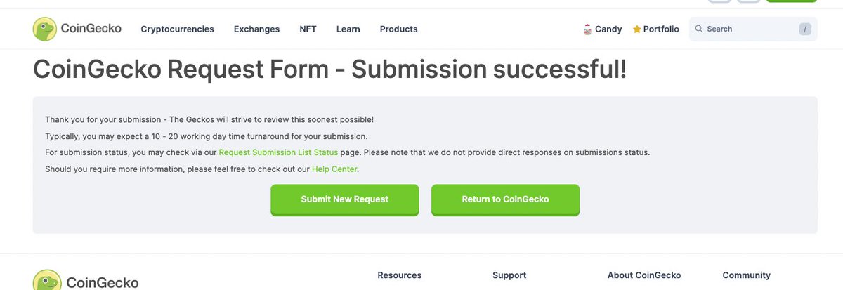 hey <a href="/coingecko/">CoinGecko</a> 

we have just applied for $CHUNKY to be listed on your platform!
 
#SOL #MEMECOIN #X1000 #CHUNKY