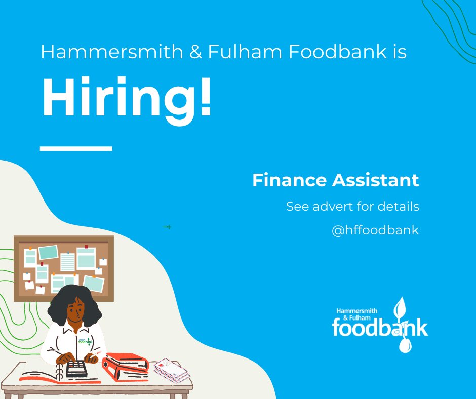 🌟 Join Hammersmith & Fulham Foodbank! Exciting opportunities: 🚀 Service Manager 🔍 Research Coordinator 💼 Finance Assistant Apply by: 🗓️ 31 Jan 24 (Finance Assistant) 🗓️ 5 Feb 24 (Service Manager & Research Coordinator) Details: hammersmithfulham.livevacancies.co.uk/?_ga=2.1630227… #JobOpportunity