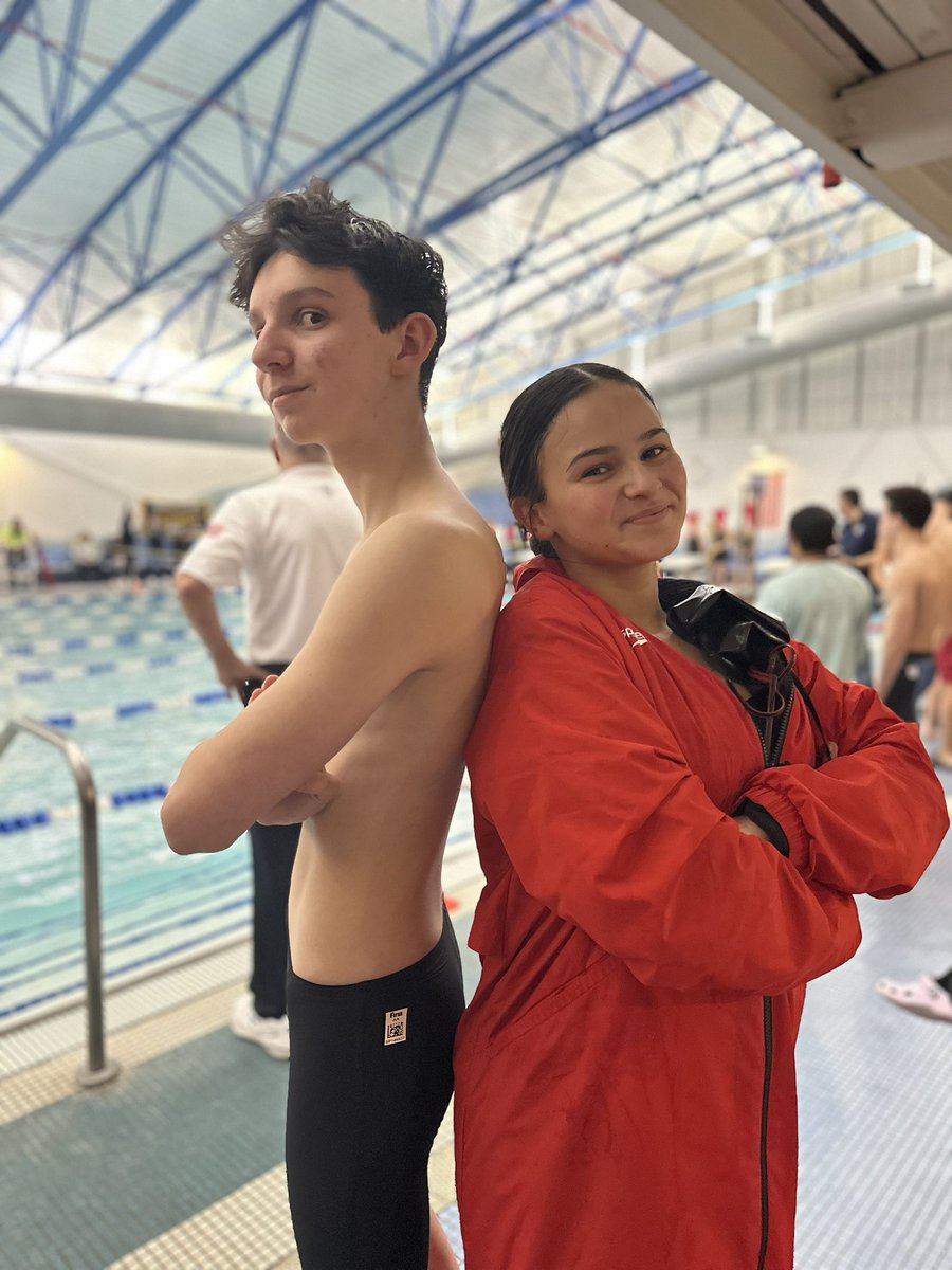 S_FarfanRoss's tweet photo. Congratulations to Kale D. And Inez P. for qualifying for individual swim events at the Hudson County Meet of Champions 🏊🏼♀️ 🏊🏼♂️ #100Buttetfly #200IM #100backstroke #WeeSwim https://t.co/3yzbLNFyXe