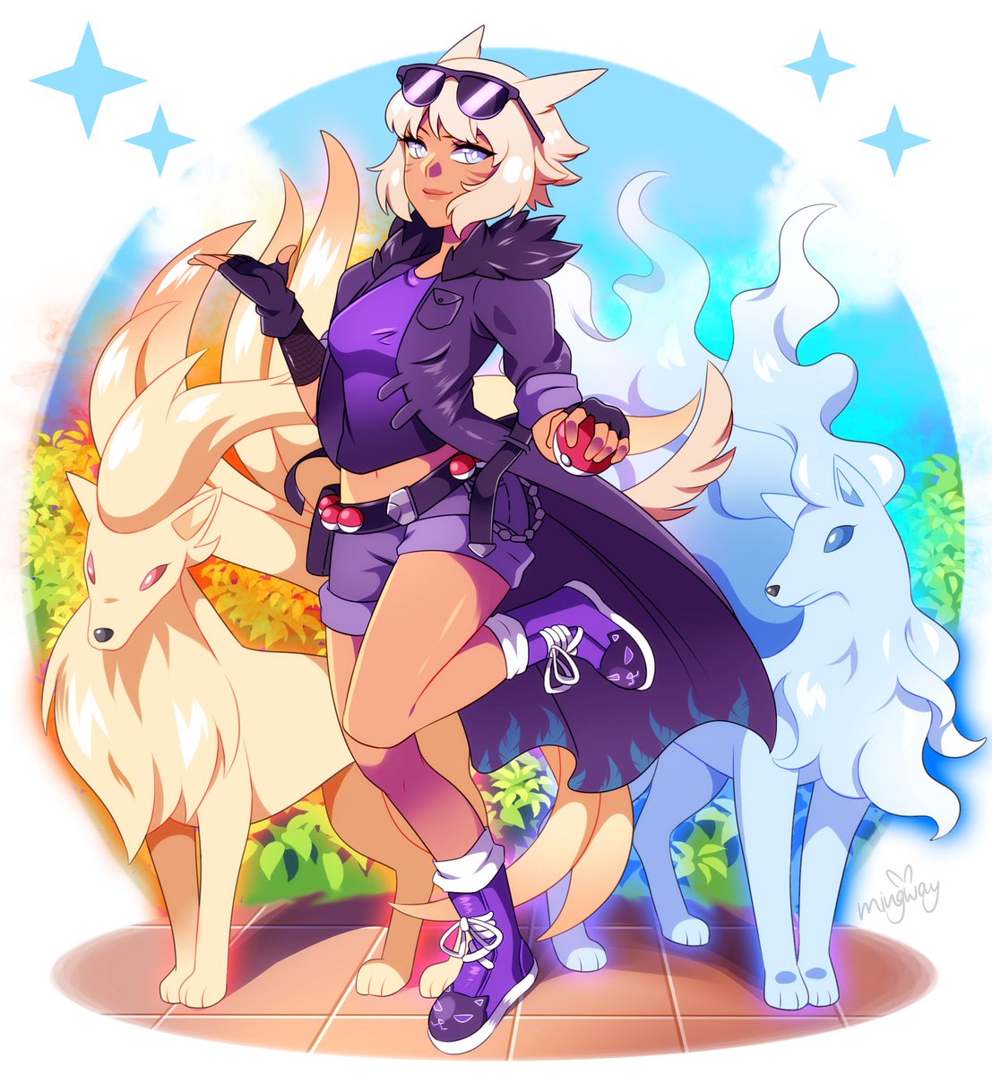 Pokémon trainer Y'shtola wants to battle! 💥 #ffxiv