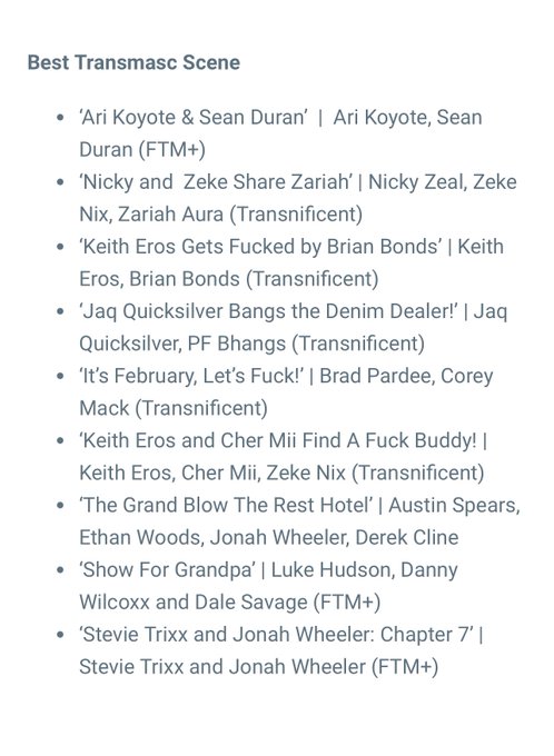 I directed FIVE of these!! -@NickyZealXXX @TdaddyZe @ZariahAura  -@keith_eros @BrianBondsXXX  -@Jaq_official<a class="tags" target="_blank" title="On Twitter" href="/?out=eyJ0eXAiOiJKV1QiLCJhbGciOiJIUzUxMiJ9.eyJpYXQiOjE3MjEzNTM5NzcsImlzcyI6InR3cG9ybnN0YXJzLmNvbSIsIm5iZiI6MTcyMTM1Mzk3NywiZXhwIjoxNzUyODg5OTc3LCJyZWRpcmVjdF91cmwiOiJodHRwczovL3R3aXR0ZXIuY29tL05pY2t5WmVhbFhYWCJ9.4rNE_82SKZXExTD9j0lhrIXNKXvpHy05fVo62STA6a8PHipHlc3I1FBE6LfqA4d-Y12Lnf1QDHH8L8hFkPgF-Q">@NickyZealXXX</a><a class="tags" target="_blank" title="On Twitter" href="/?out=eyJ0eXAiOiJKV1QiLCJhbGciOiJIUzUxMiJ9.eyJpYXQiOjE3MjEzNTM5NzcsImlzcyI6InR3cG9ybnN0YXJzLmNvbSIsIm5iZiI6MTcyMTM1Mzk3NywiZXhwIjoxNzUyODg5OTc3LCJyZWRpcmVjdF91cmwiOiJodHRwczovL3R3aXR0ZXIuY29tL1RkYWRkeVplIn0.tM-OzBW1uCOr61YOuY1MlCB3DnHorqEcZcLKh4wF6ZGe9yPP5GvVB8pZYtMHrd8AtJnBfxOBaSzyWwnn1GXFsQ">@TdaddyZe</a>