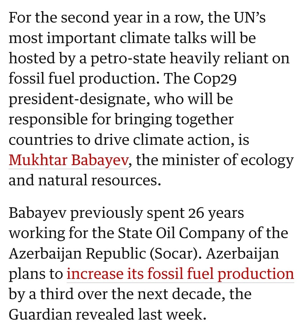 Preparing for COP29 in Azerbaijan? You can use the same playbook. Once again, the critical climate negotiations will be led by an oil boss from a petrostate, no doubt producing decision text littered with loopholes for polluters.