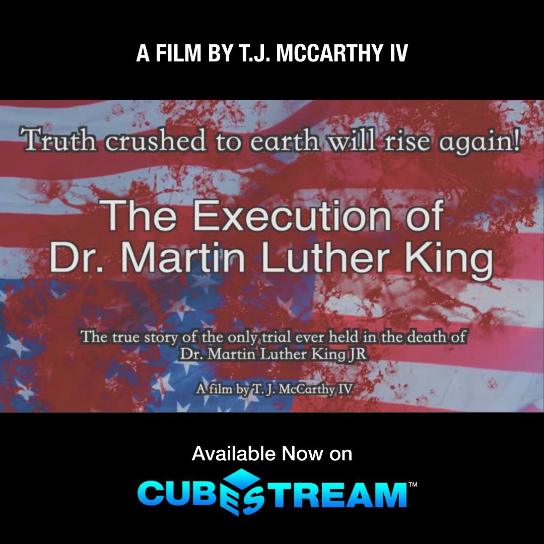 CUBESTREAM1's tweet photo. In honor of Dr. Martin Luther King Jr., watch the significant short film on Cubestream about the only trial in his death. A tribute to his enduring legacy in civil rights. 🕊️

👉 https://t.co/yEM02AE6P0

#MLKLegacy #CivilRights #Cubestream 🎬✨" https://t.co/2FhmjVywkv