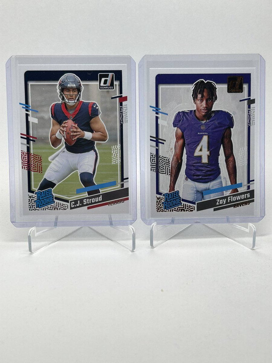 RANDOM HOBBY GIVEAWAY #3 CJ Stroud and Zay Flowers!! (BMWT Included) To Enter: Follow, Like, and Repost Deadline To Enter: 7:00 am EST - Saturday 1/20/24 Random Drawing: 8:00 am EST - Saturday 1/20/24 (3 randomize clicks, 30s wheel spin) Thanks and good luck!