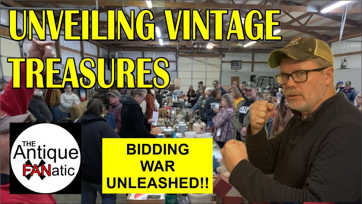 Unveiling Hidden Vintage Treasures and The Bidding War Is Unleashed at An Antique Auction! #MidCenturyModern #SwungVases #MidCenturyDecor #MidCenturyStyle #HolyDang

youtu.be/clQgD4SLcBE?si…