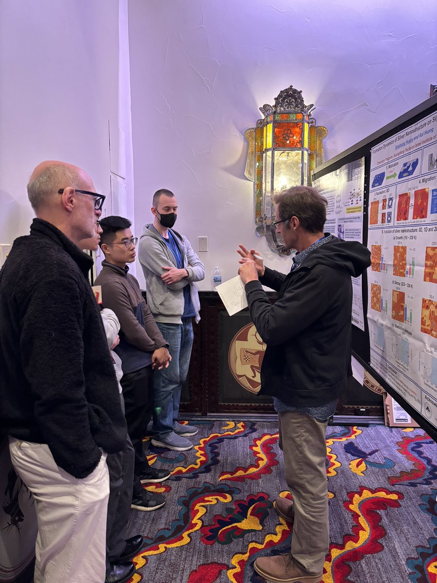 HeatherKorff's tweet photo. #PCSI49 Good interaction taking place at the poster sessions. @AVS_Members https://t.co/zzeBiYldYE