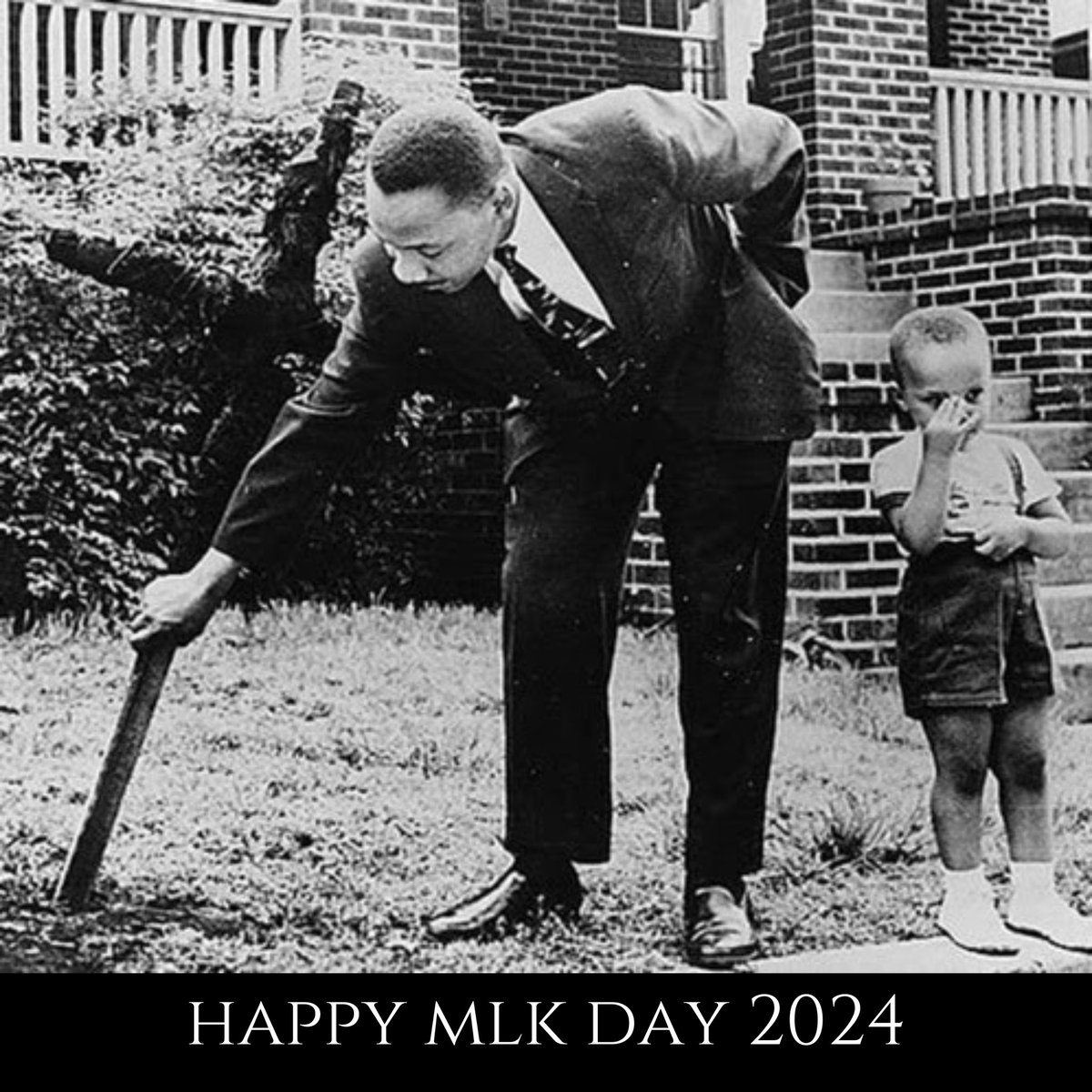 If you look at this photo, it’s loaded. However, I’ll leave interpretations to the comments. Caption this. #HappyMLKDay2024