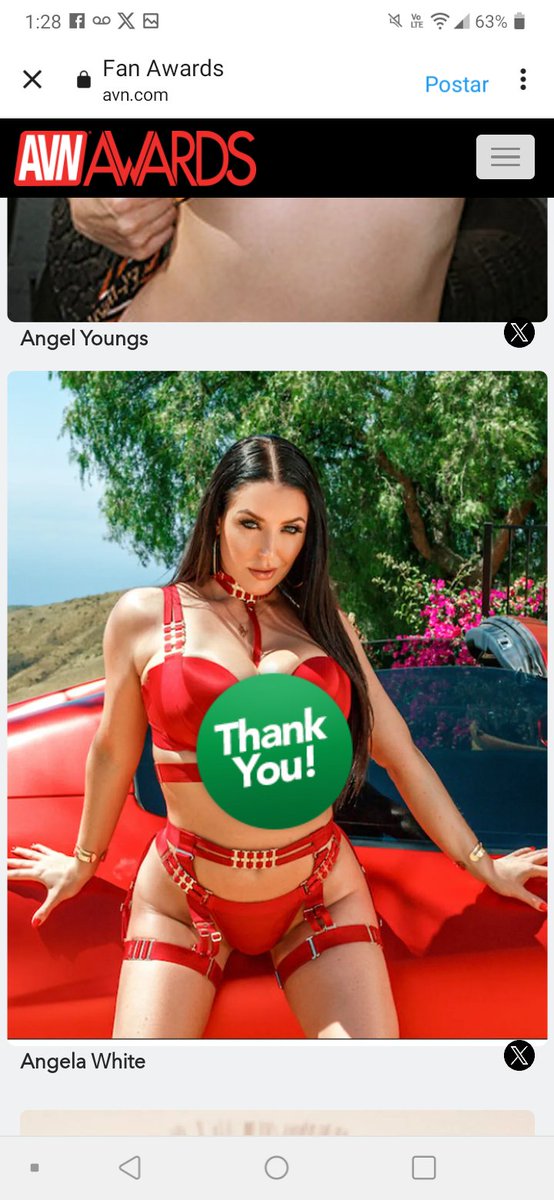 Jim B.D (@jimbd2) on Twitter photo I watched, I came, I voted for <a href="/ANGELAWHITE/">ANGELA WHITE</a> for the #AVN @AVNawards avn.com/awards/voting/… I watched, I came, I voted for <a href="/ANGELAWHITE/">ANGELA WHITE</a> for the #AVN @AVNawards avn.com/awards/voting/…