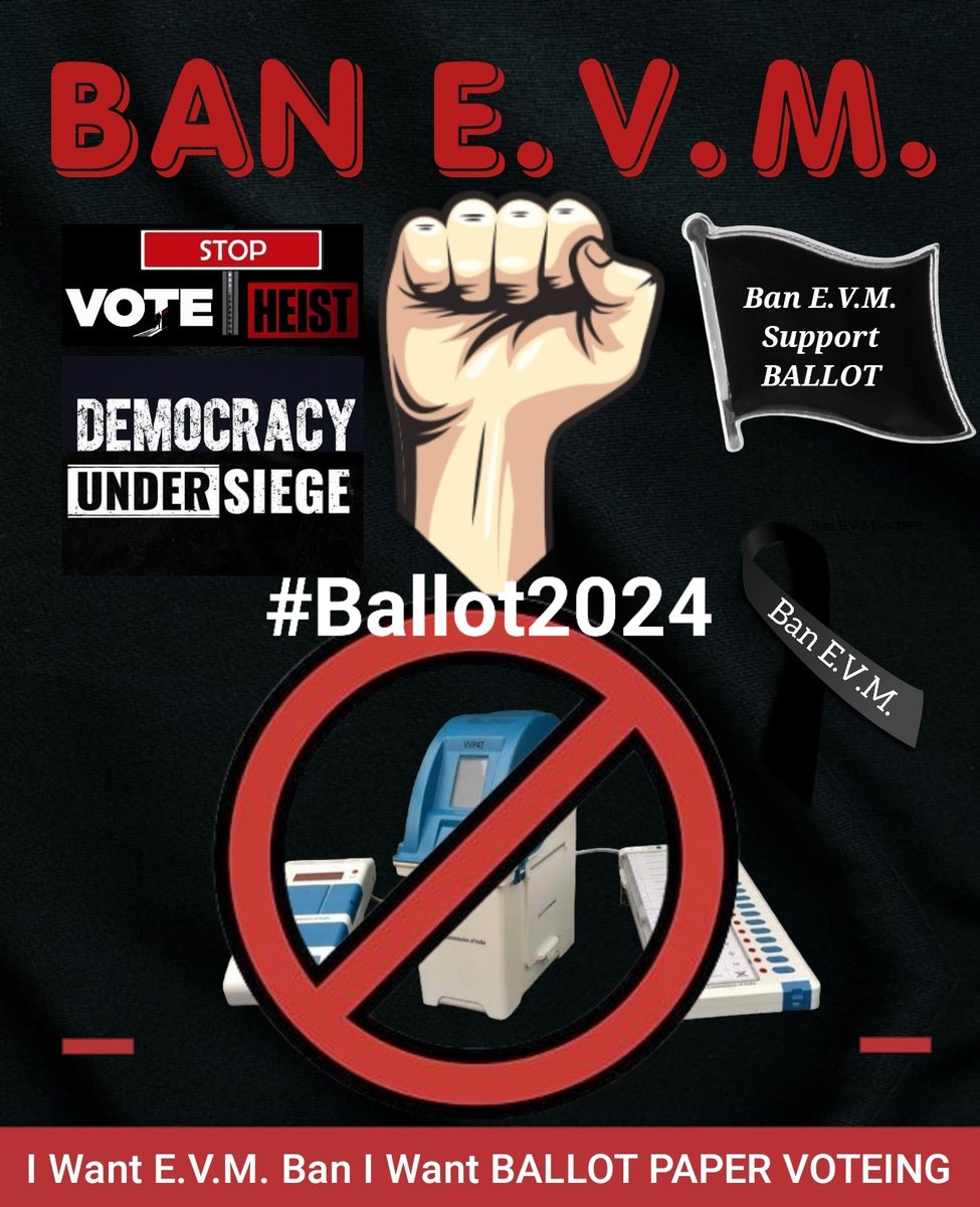 किरण पट्टनायक (#BanEVM) tweet media