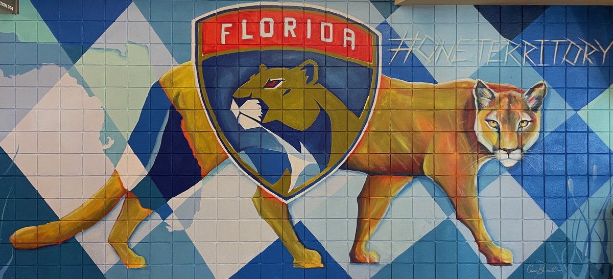 kitwanalion's tweet photo. So much β€οΈβ€οΈβ€οΈ for the Panther theming & artwork around @AmerantArena
It's these little details that make me feel at home as a proud @FlaPanthers fan! #TimeToHunt #OneTerritory https://t.co/HNbKx4CS6S