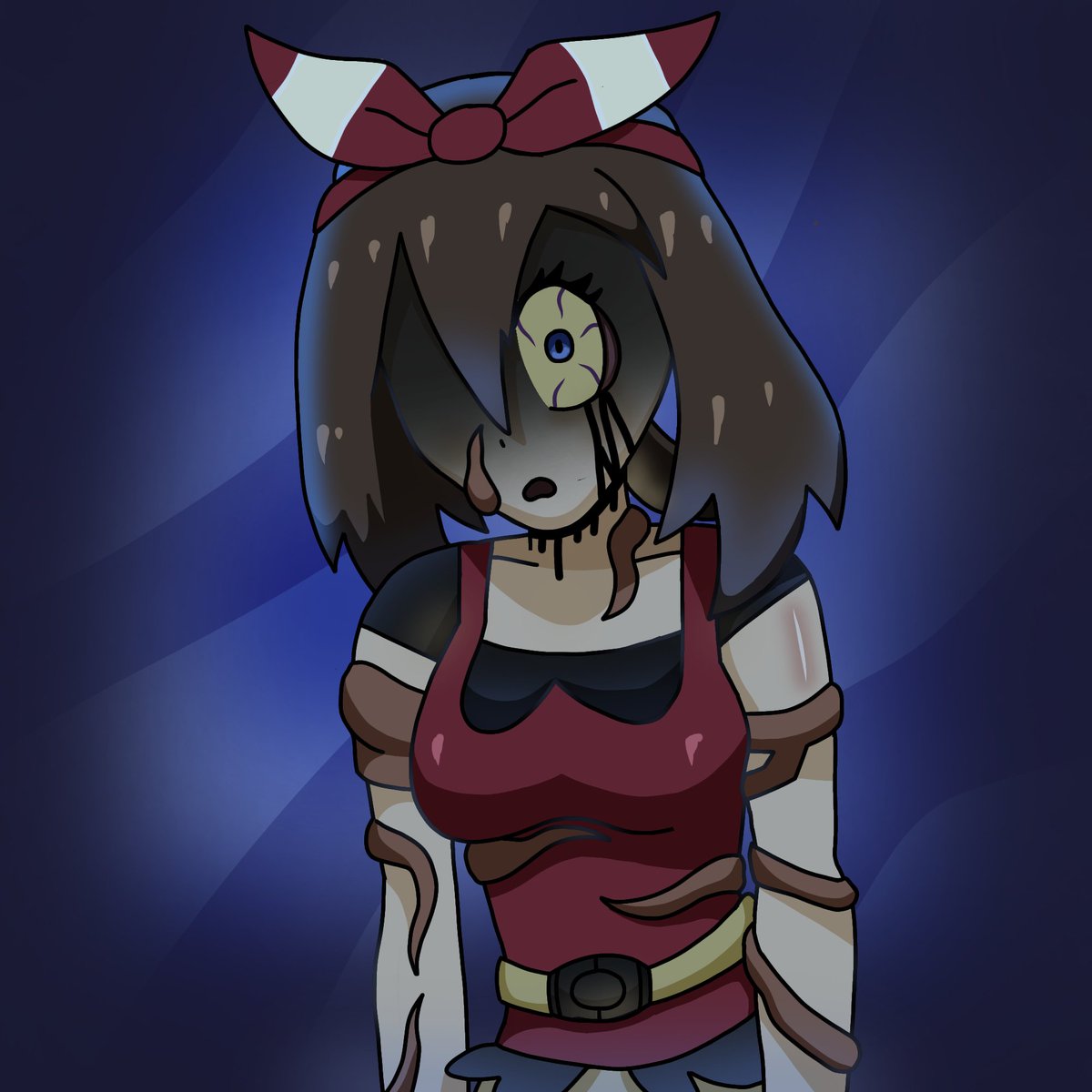 IdiotChompers38's tweet image. Here I go stealing again

We have @Touyarokii at home

I&apos;m just someone who thinks the style is phenomenal and stole it cause I can

Yeah it&apos;s not perfect but I&apos;m not the N obsessed Australian Twitter artist 

If Touya sees this I&apos;ll draw N

#pokepasta #hoennmix #ingrained