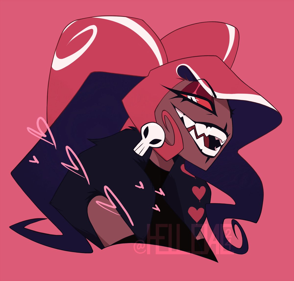 Hellevac's tweet image. I love her so much😔 #HazbinHotel #Velvette #HazbinHotelVelvette #HazbinHotelFanart