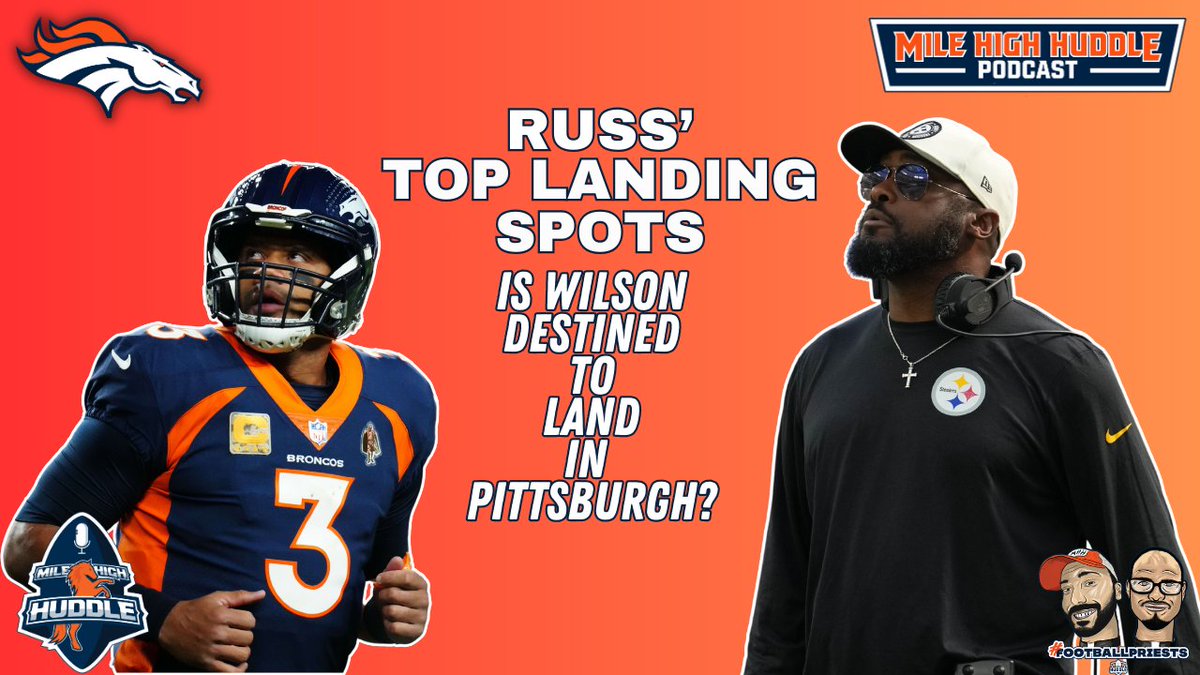 TheMHHPod's tweet photo. PODCAST: @ChadNJensen & @KelbermanNFL break down:
• Russ' top landing spots: #Steeers?
• #BroncosCountry's justified apathy
• Latest #Broncos news/rumors
LISTEN via (@bluewirepods): https://t.co/FtXuitQ8dP
SUBSCRIBE: https://t.co/pUqBbX76Ni
YouTube📺: https://t.co/TNYDbr9pnC
