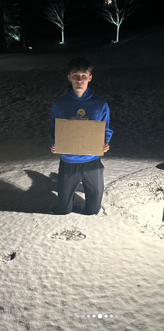 max83616497's tweet photo. @BorgiaPrez Insane temperatures outside tonight. I will be taking my protest to the streets tomorrow https://t.co/ffvHyaMWY2