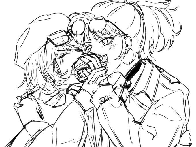 wip
この2人はうちのメイン戦力だから絡みの妄想もしやすかった・・・・・・!! 