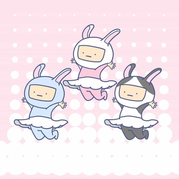 initial_gallery's tweet photo. \　 NFT紹介　/ 

🖼️#007 Teaspoon jumping rabbits
🖌️ぼたん
@Glossy_button
 
ジャンプするウサギちゃん達です。 
元気で可愛い作品。

#NFT  #InGNFT

イニシャルギャラリーは無料でNFT作品の宣伝をお手伝いします！
https://t.co/4AIATvQVgA https://t.co/5AyZ3yA463