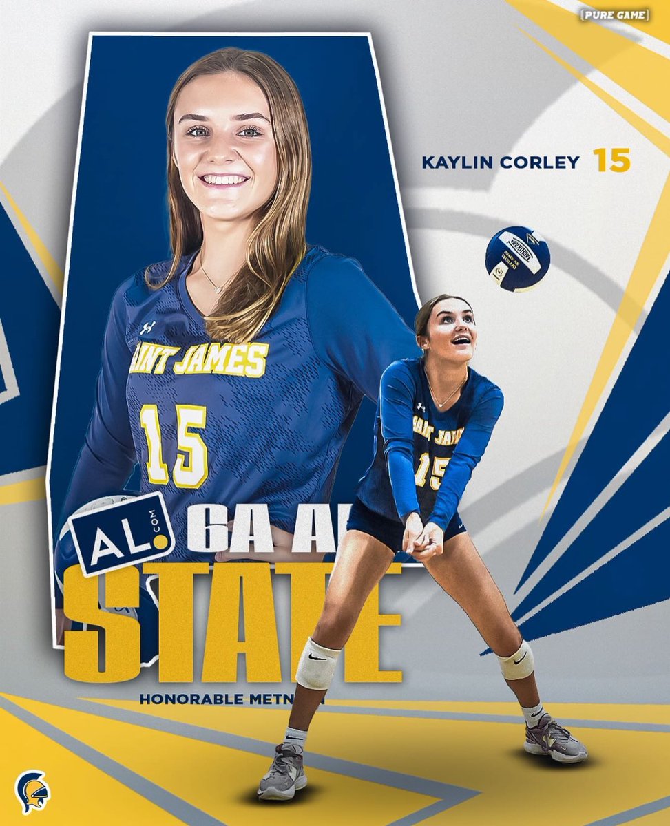 STJAthletics1's tweet photo. https://t.co/ZpzHtIEQuU Volleyball All State teams have been announced!! 

Congrats to Ava Card on making the Super All State team along with the 6A All State first team. 

Also, a big congrats to KK Corley on making the 6A All State Honorable Mention team! @avacard23 @KKCorley3 https://t.co/cyRbmLSGls
