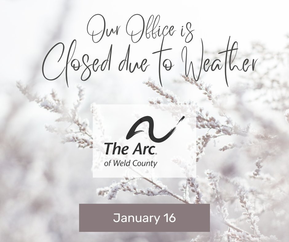 Due to inclement weather conditions, our office will be closed on Tuesday, Jan. 16th. However, fear not! Our dedicated team will continue to work remotely to ensure uninterrupted service.
Stay warm, stay safe, and feel free to reach out to us at 970-353-5219 for any assistance.
