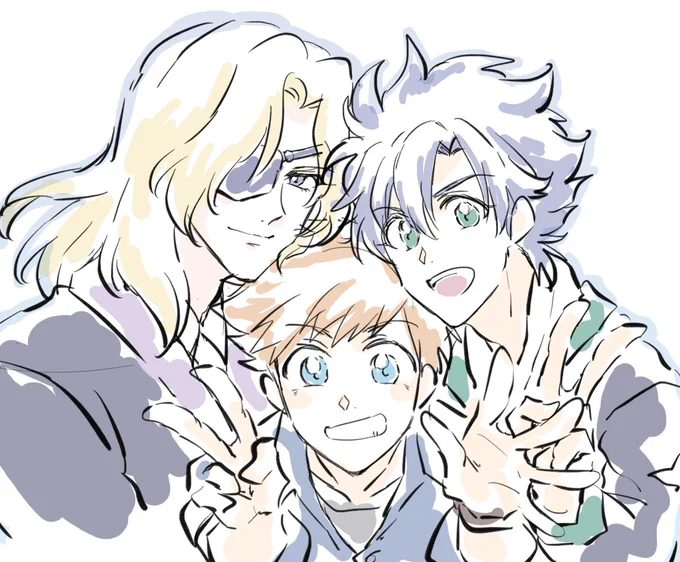 ザビーネさんとキンケドゥさんとトビアくん!クロスボーン・ガンダムのパイロット3人組のザビキントビがすき!