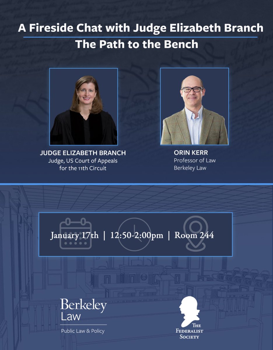 Berkeley Law Federalist Society tweet media