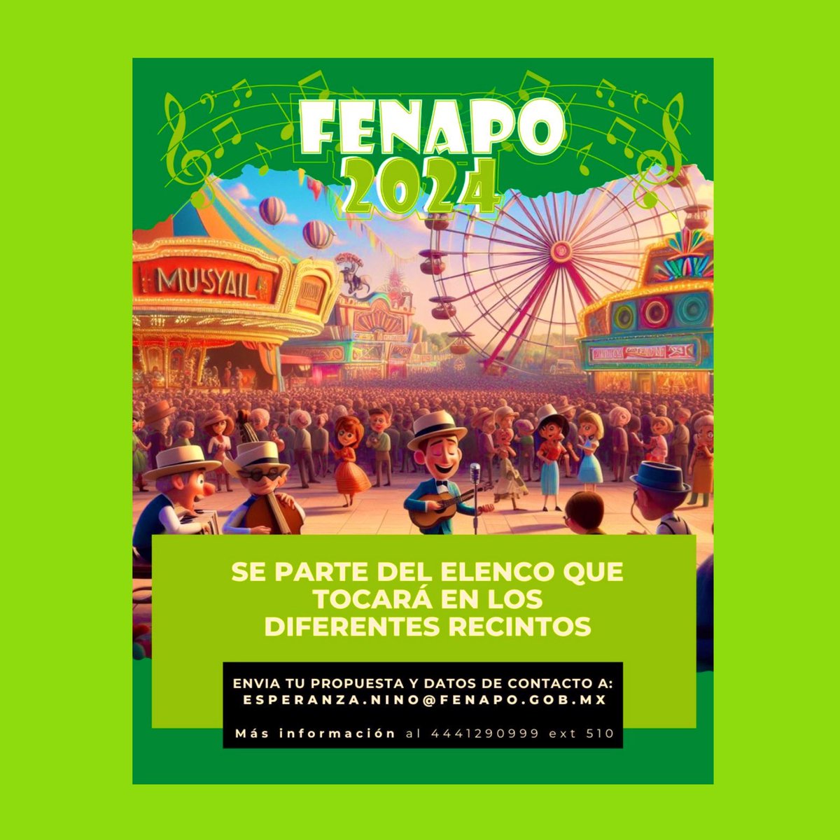 .<a href="/KeniaOS/">NINI</a> fue la artista MÁS aclamada para las peticiones de la Feria Nacional Potosina (FENAPO 2024) en San Luis Potosí. 🇲🇽