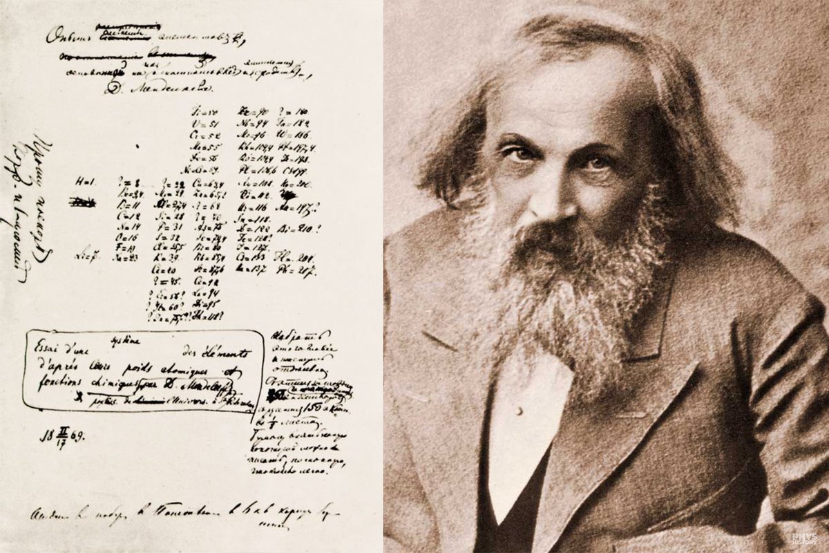 I saw in a dream a table where all the elements fell into place as required. Awakening, I immediately wrote it down on a piece of paper.

-- as mentioned in Dmitri Mendeleev's diary