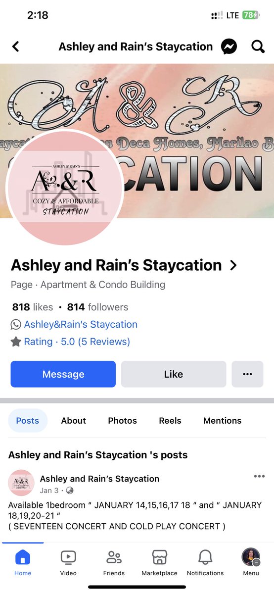 minguscart's tweet photo. FOR EVERYONE'S AWARENESS!!!

don't try booking na with RAIN KATE'S STAYCATION / ASHLEY AND RAIN'S STAYCATION!!  grabe yung inconvenience na binigay nila sa amin! https://t.co/NHpYnBuYS1