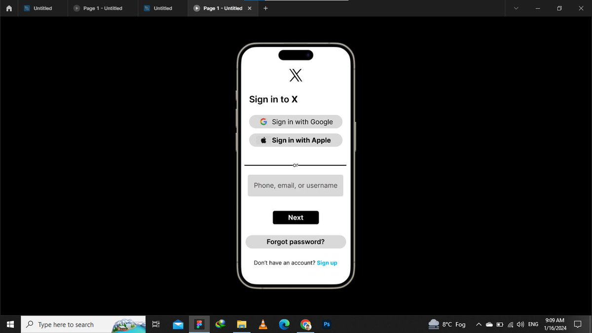 Alidurranix1's tweet photo. Design Twitter login &amp; Sign up page @salahkhawaja @xWavepk @wardahn00r @PtaNahenKia https://t.co/viqwZcb1WO