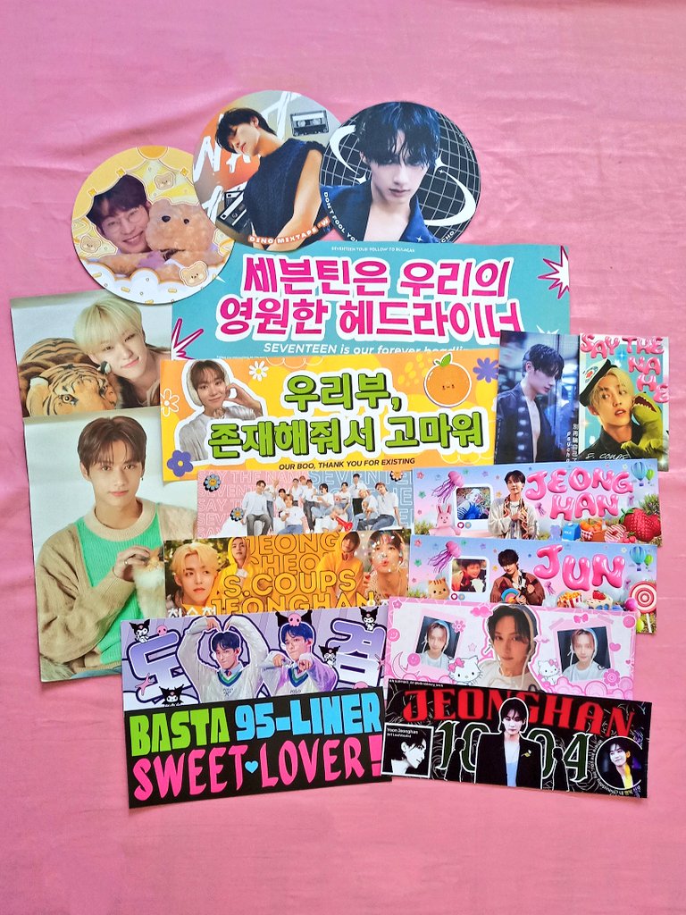 J3ONHUII's tweet photo. ay si oa sa pag hakot ng freebies! 🤣

thank you po ulit sa lahat ng successful trades ko pati mga on-the-spot trade at mga randomly lang nagbigay sakin!! dabest kayo, ph carats 🩷🩵

[will tag below those with username sa freebies nila 👇🏼] https://t.co/MykT0hJ5L0