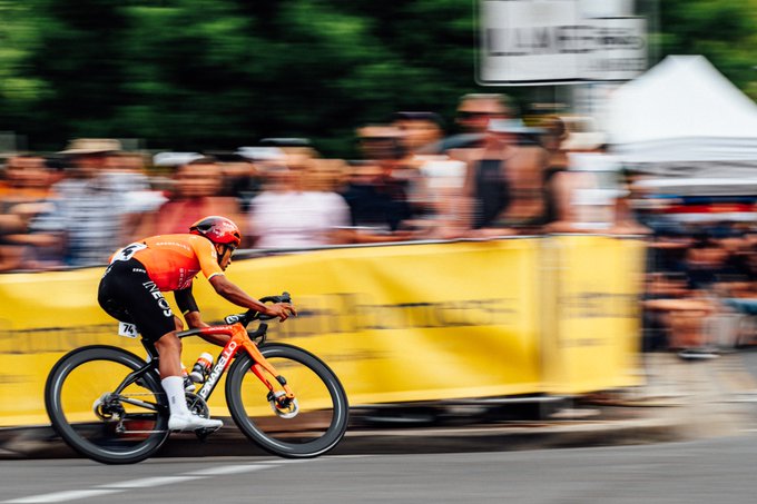 Narvaez earlier in the week at Tour Down Under Classic.