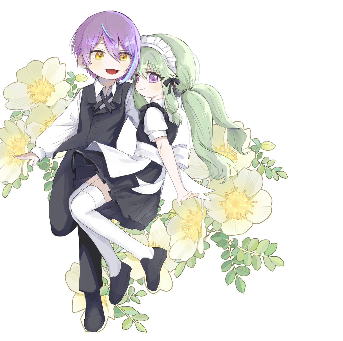 #類寧々
오랜만에 루이네네 그렸는데
영 안 닮은듯……