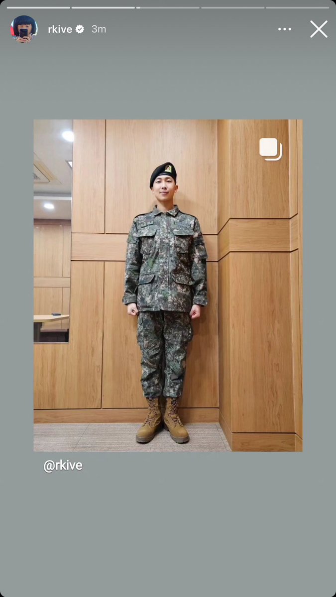 miiniyoongs's tweet image. [240116 RM Instagram Story]