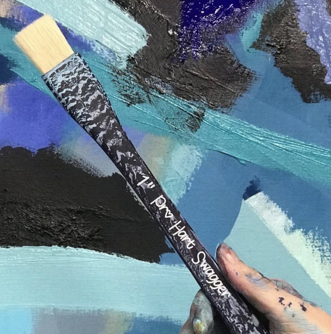 ArtMaterialsAus's tweet image. 🎨 Unleash your inner creative genius with our signature 1&quot; hog hair paintbrush. This artist-grade tool boasts a flat timber handle, providing a comfortable grip for those hours of painting magic. #artmaterialsaustralia #prohartswagger #fromoneartisttoanother