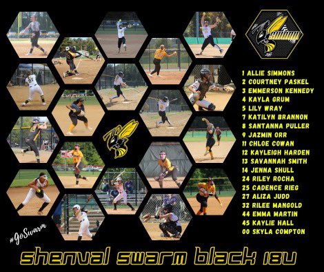 ShenVal Swarm 14U Mills (@swarmmills14u) on Twitter photo Excited to announce the new ShenVal Swarm 18U Black team! We are a very talented Showcase level team with a goal to get our girls to play at the next level. <a href="/chloecowan2025/">Chloe COWan</a> <a href="/ssmith0073/">Savannah Smith</a> <a href="/jazminorr99/">Jazmin Orr</a> <a href="/kayla_grum_/">kayla grum</a> <a href="/ryleemangold/">Rylee Mangold</a> Excited to announce the new ShenVal Swarm 18U Black team! We are a very talented Showcase level team with a goal to get our girls to play at the next level. <a href="/chloecowan2025/">Chloe COWan</a> <a href="/ssmith0073/">Savannah Smith</a> <a href="/jazminorr99/">Jazmin Orr</a> <a href="/kayla_grum_/">kayla grum</a> <a href="/ryleemangold/">Rylee Mangold</a>