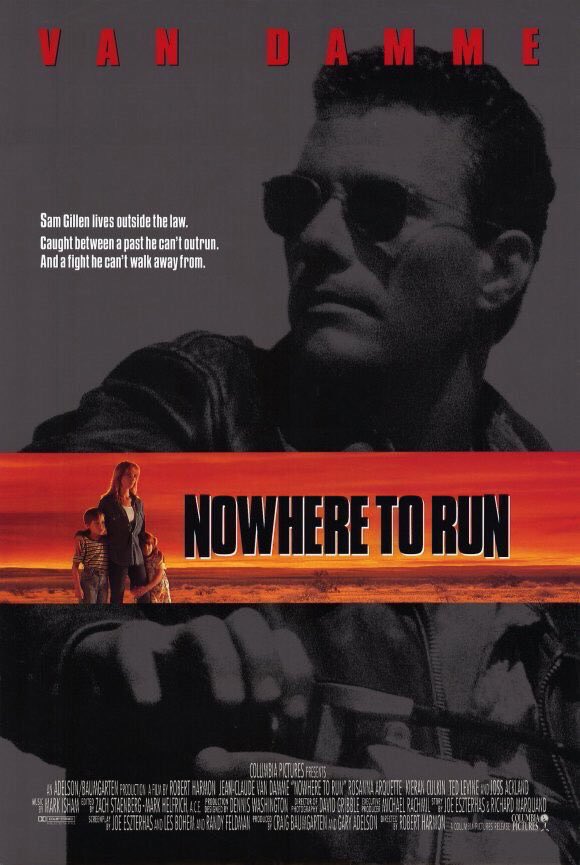 🎬MOVIE HISTORY: 31 years ago today, January 15, 1993, the movie ‘Nowhere to Run’ opened in theaters!

#JeanClaudeVanDamme #RosannaArquette #KieranCulkin #TiffanyTaubman #JossAckland #TedLevine #EdwardBlatchford #AnthonyStarke #JamesGreene #RobertHarmon