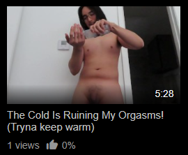 Just cause Texas got really cold, and I refuse to use the heater, I ain't gonna let that stop me from