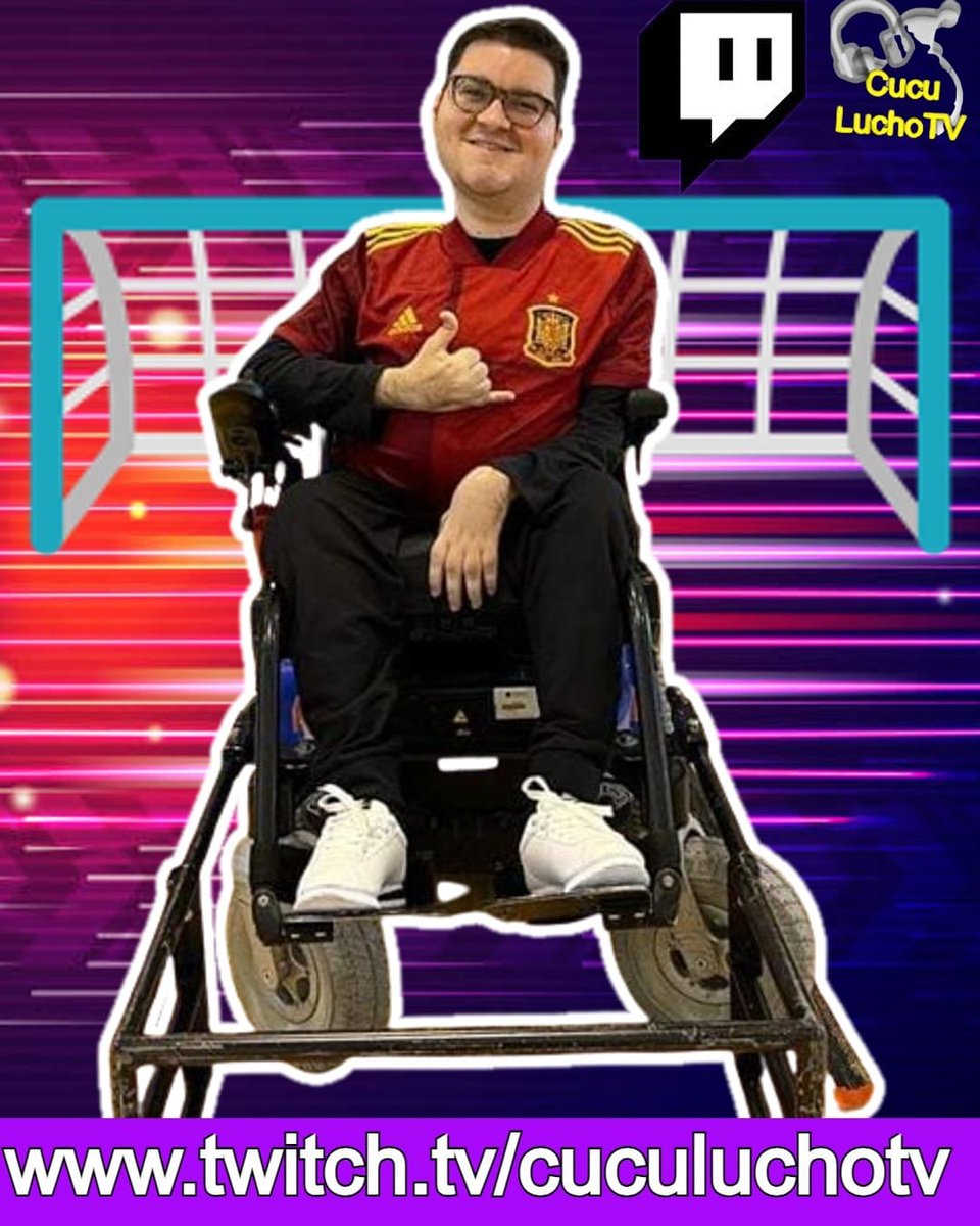 CuculuchoD's tweet photo. ⚽​​Este miércoles 17 de enero, a partir de las 21:30, hora de Madrid, nos visita en #LetTheLifeFlow @Alex28z, jugador de powerchair en @InterJaen.

✅ Entra en https://t.co/r4rS906ezk

#Deportes #streaming #twitchaffiliate #powerchair #inclusion #deporteinclusivo https://t.co/7NDEkIGNX4